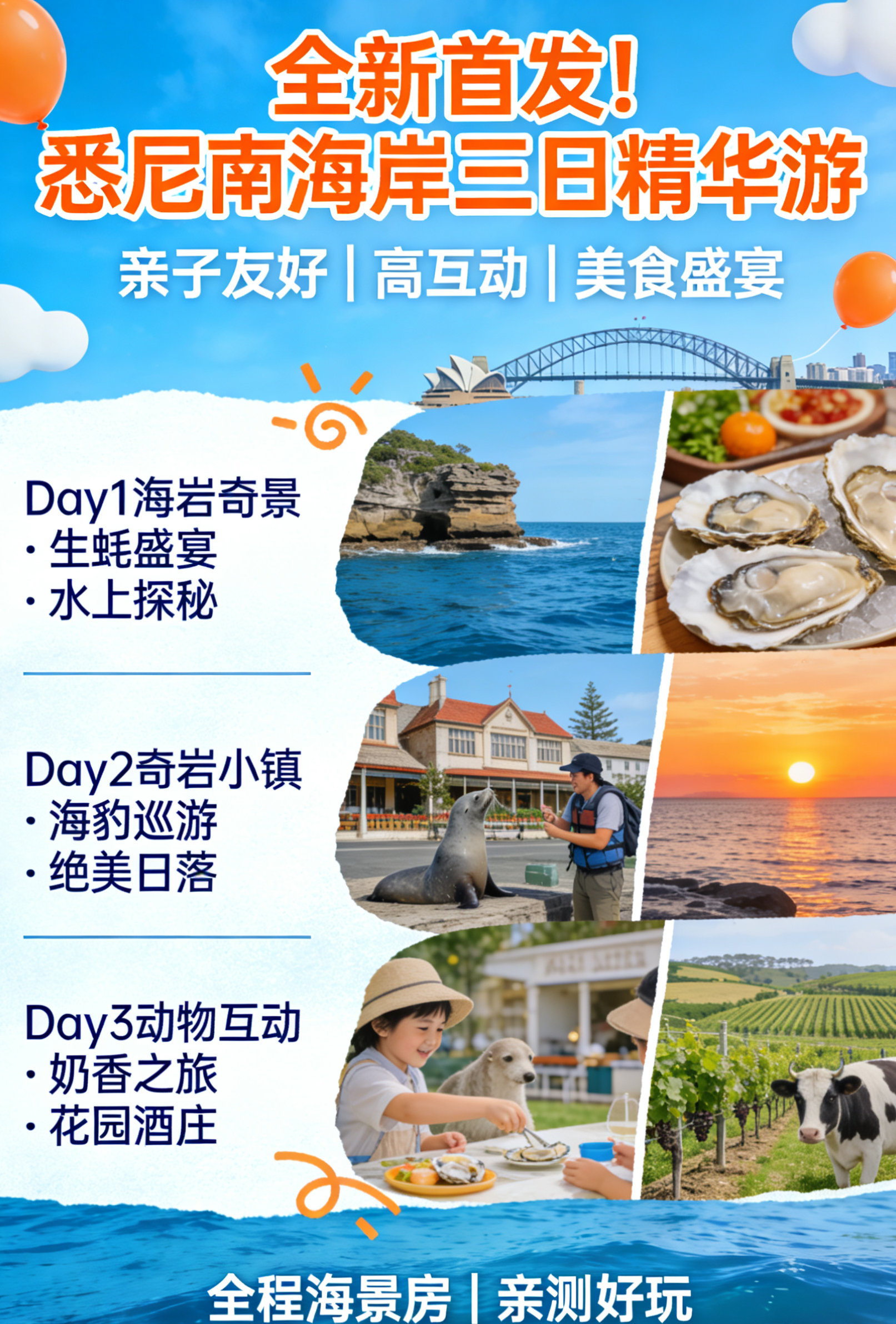 【春节特惠】悉尼南海岸三日精华游 2026年2月 独家首发!